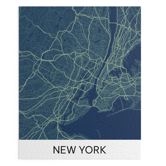 500-Piece Jigsaw Puzzle of New York City
