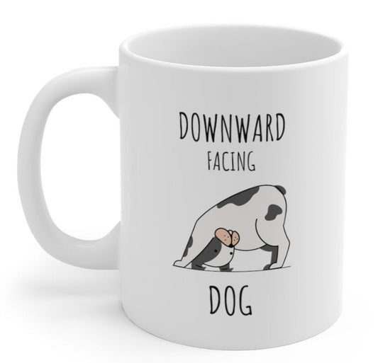 Yoga Pose Mug - Downward Dog