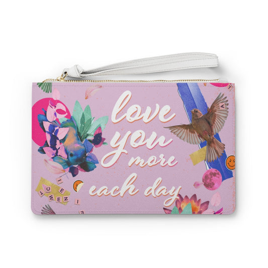 Floral Vegan Clutch Bag with Lovelier You