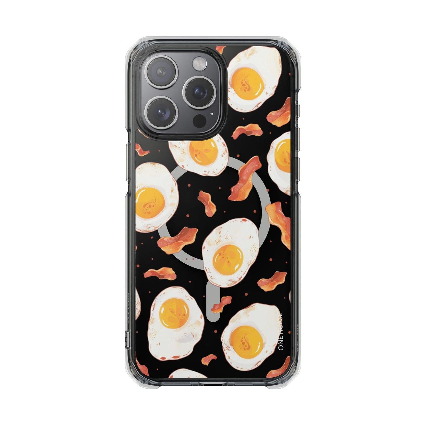 Feast of Morning Magnetic Transparent Case for iPhone Collection
