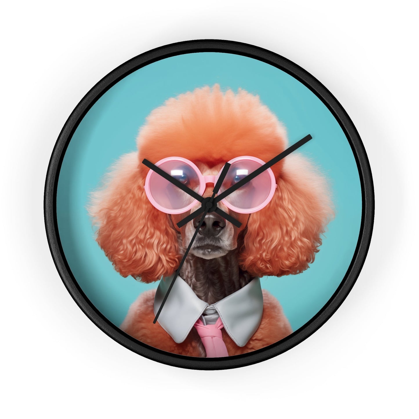 Cool Canine with Sunglasses Wall Timepiece