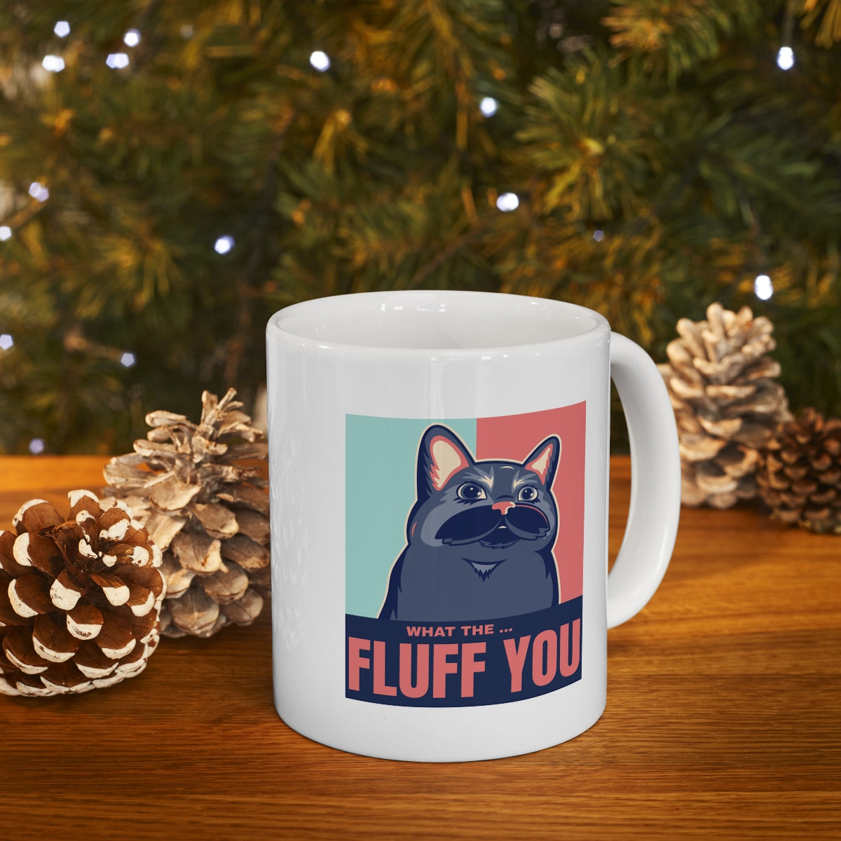 Fluff Mug - The Hilarious Cat-themed Cup
