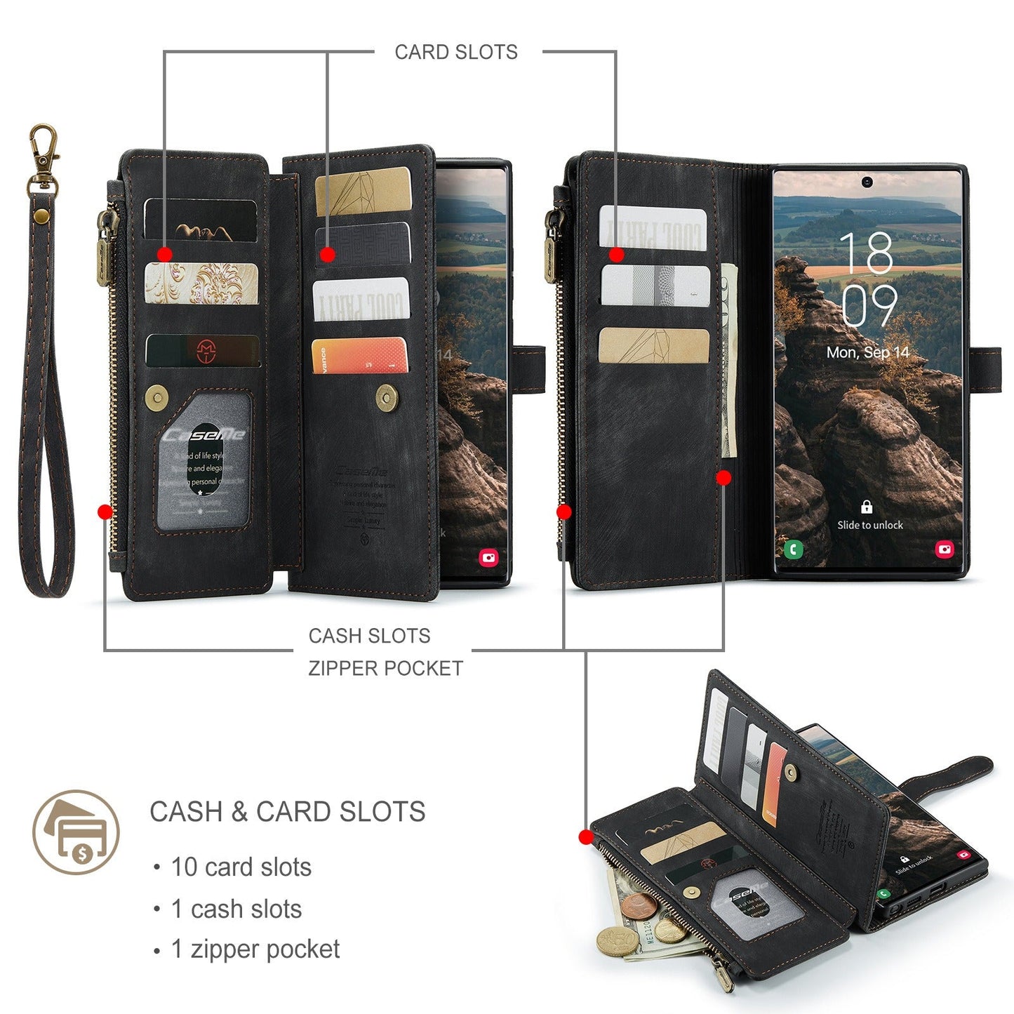 iPhone Premium Wallet Case