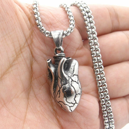 Heart Pendant Necklace - Showcase Your Love for Anatomy!