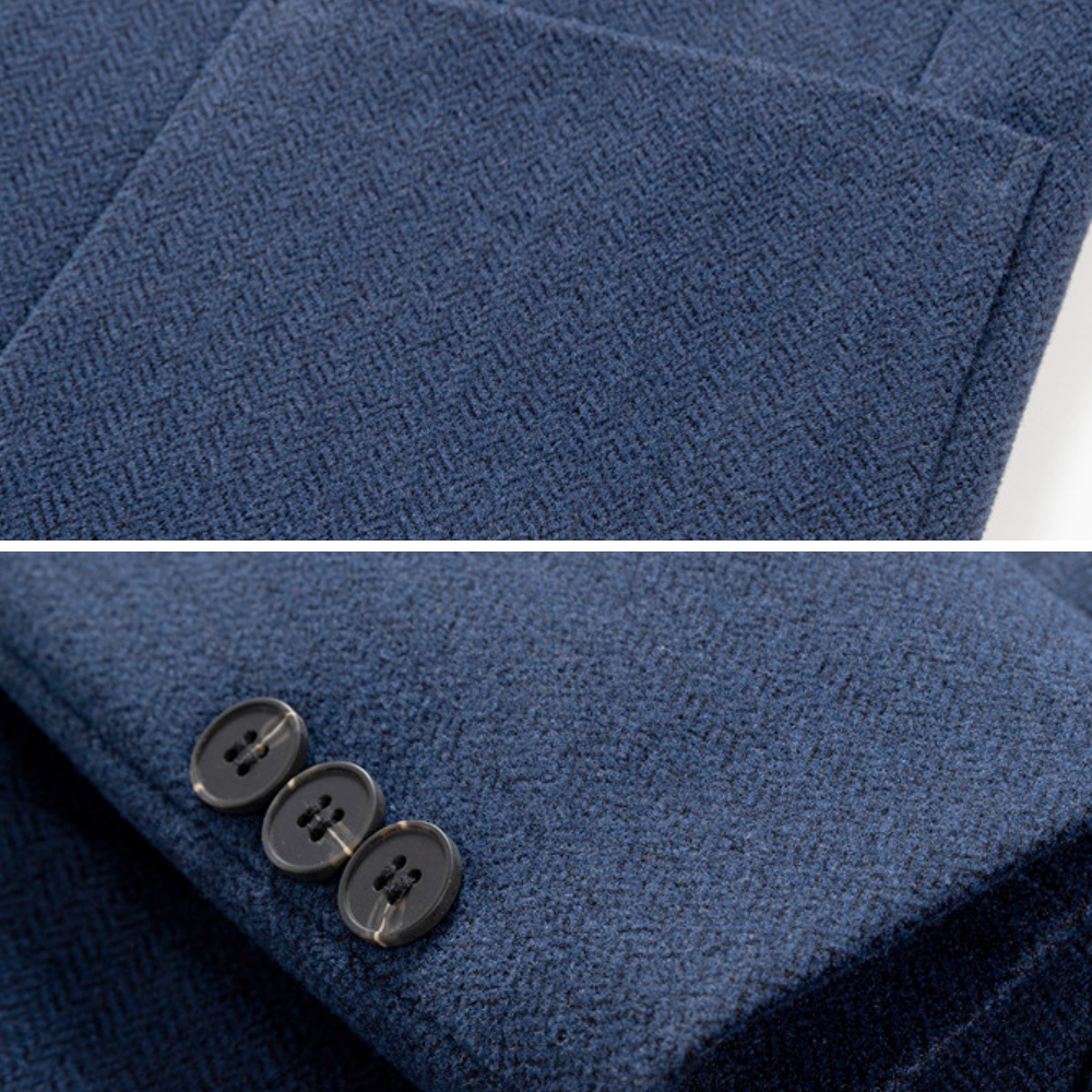 Classic Dual Button Men's Blazer