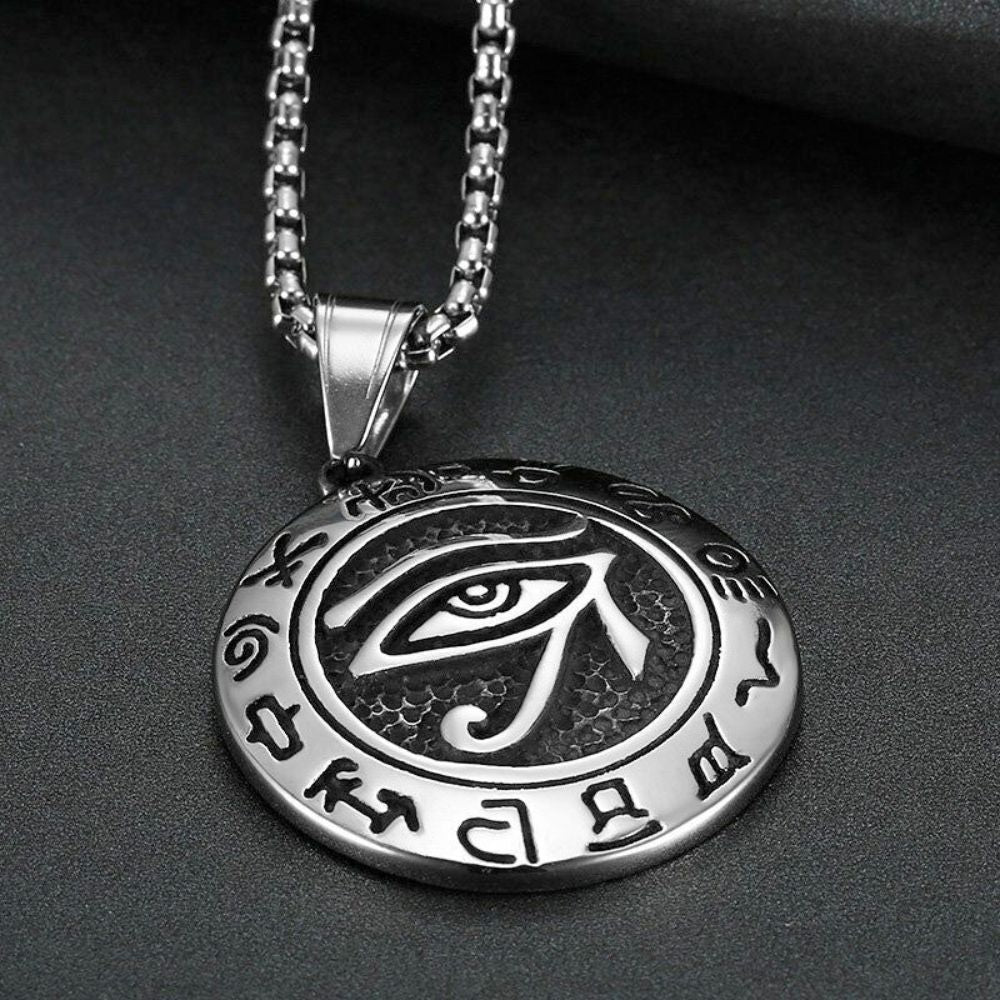 Horus Pendant Necklace - Symbol of the Eye Divinity