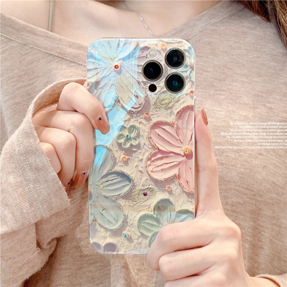 Blossom Design Case for iPhone with Nature Inspired Print