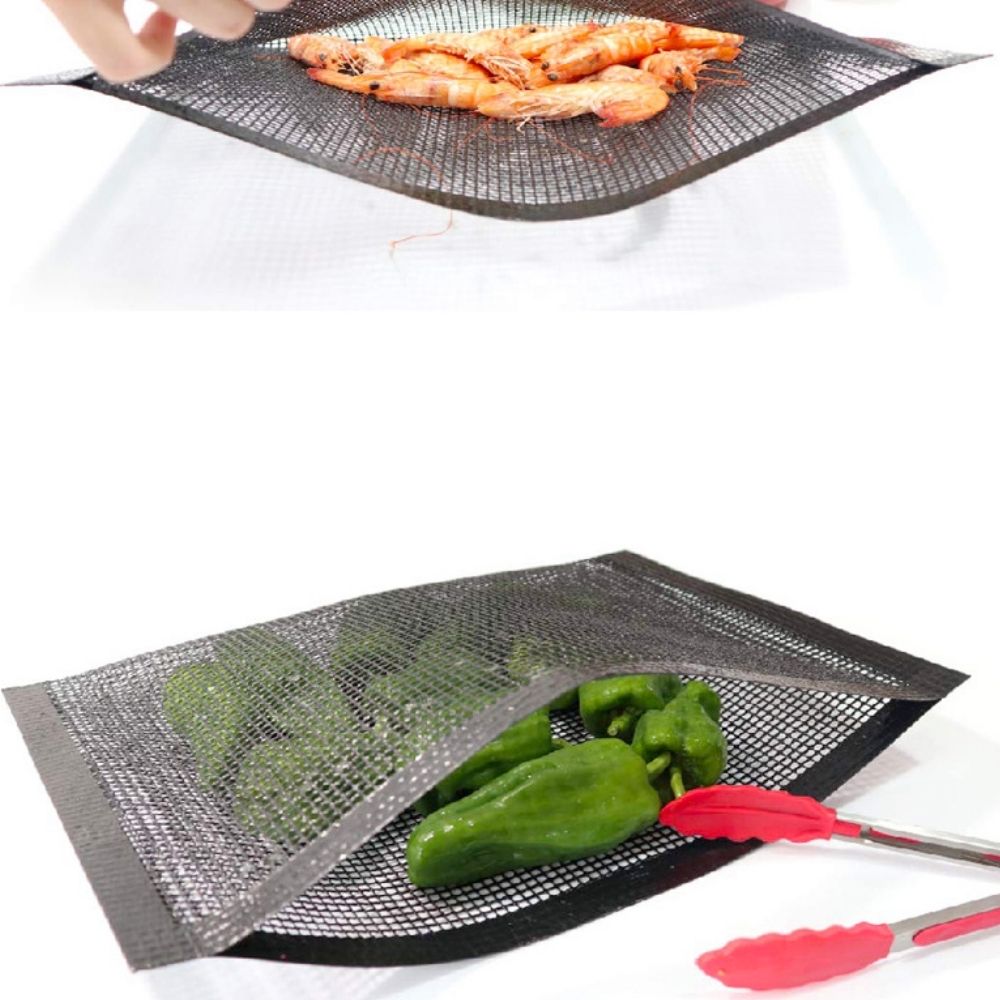 Grill and Bake Mesh Bag Set with Non-Stick Surface