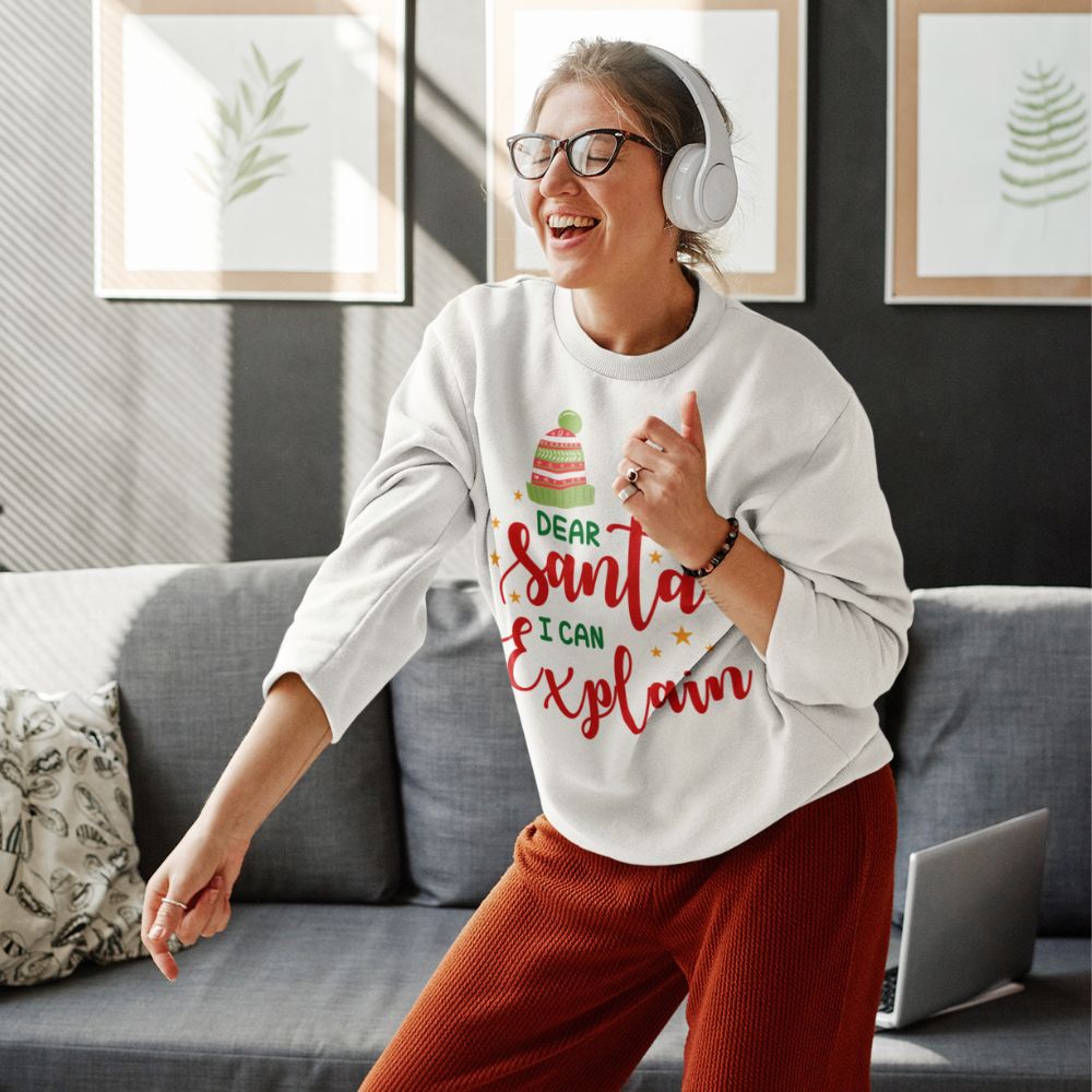 Santa I Can Explain Women's Sweatshirt