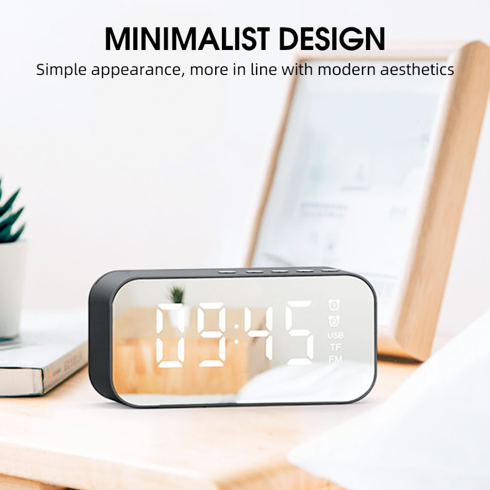 Compact Wireless Speaker with FM Radio Connectivity