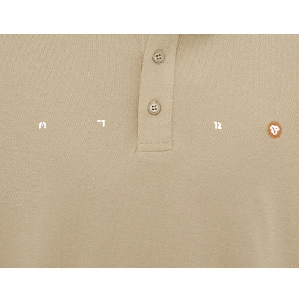 Men's Collared Shirt with Logo on the Chest