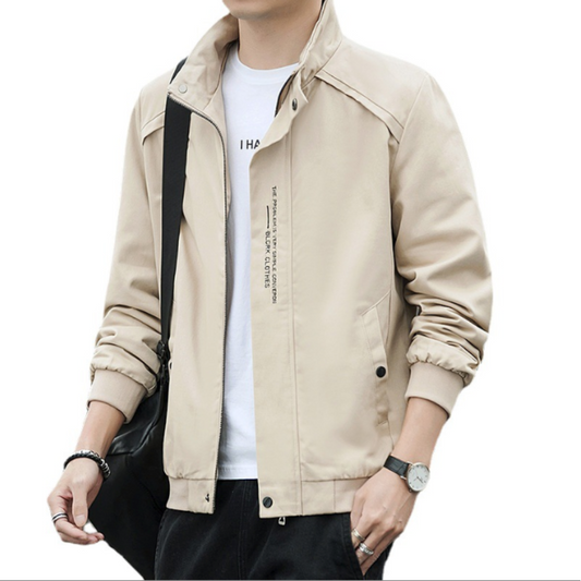 Short High Collar Men's Jacket