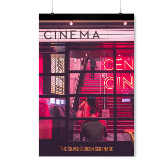 Vintage Movie Theme Print