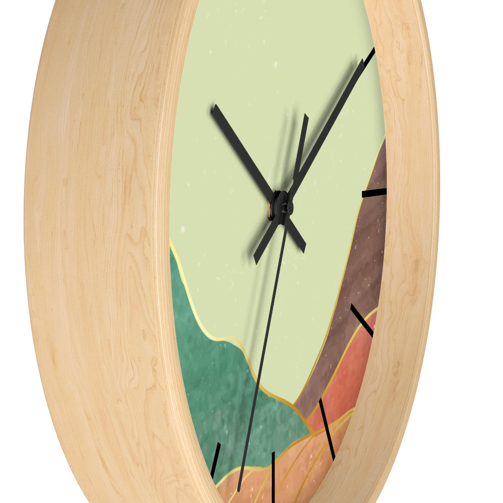 Mountain Serenity Wall Clock