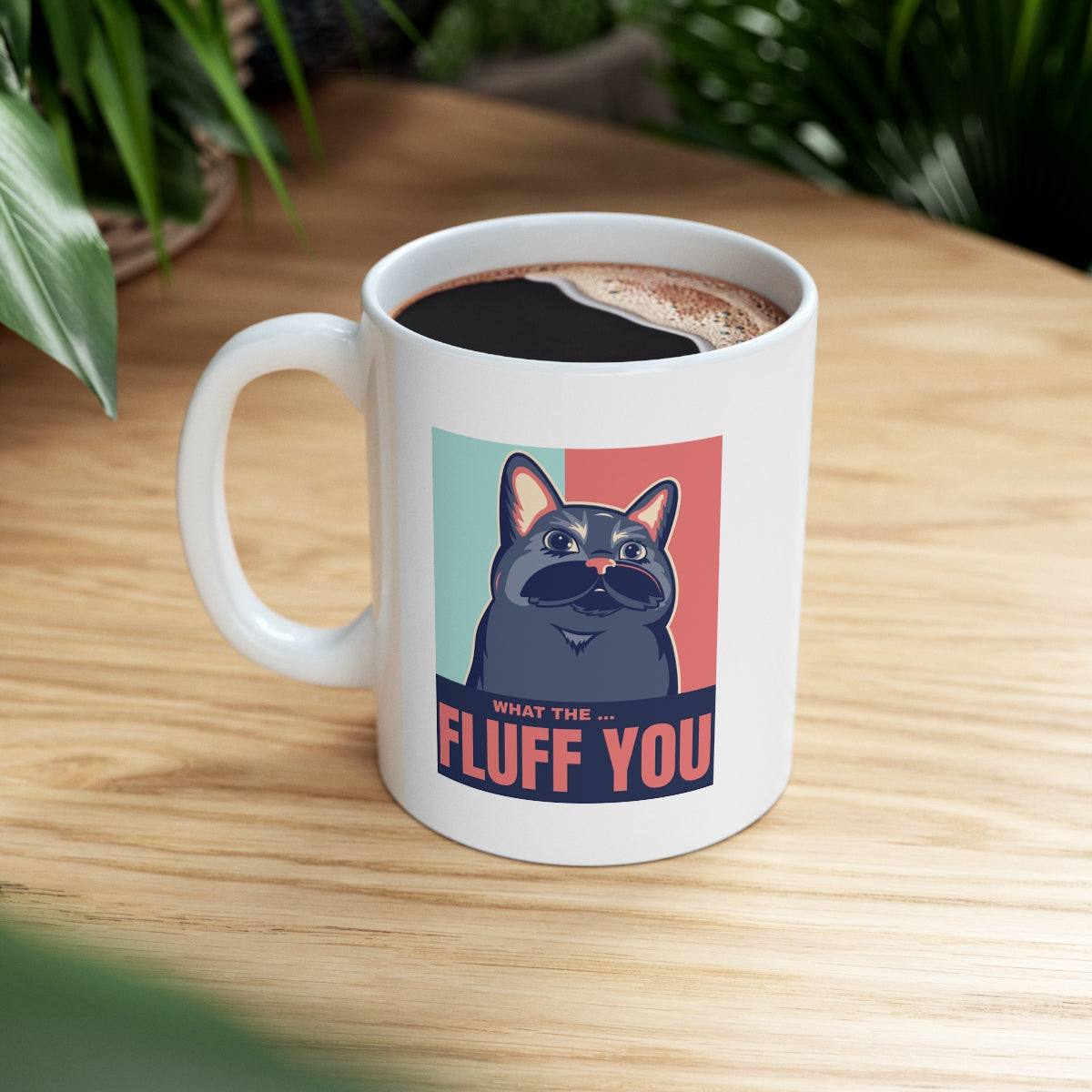 Fluff Mug - The Hilarious Cat-themed Cup