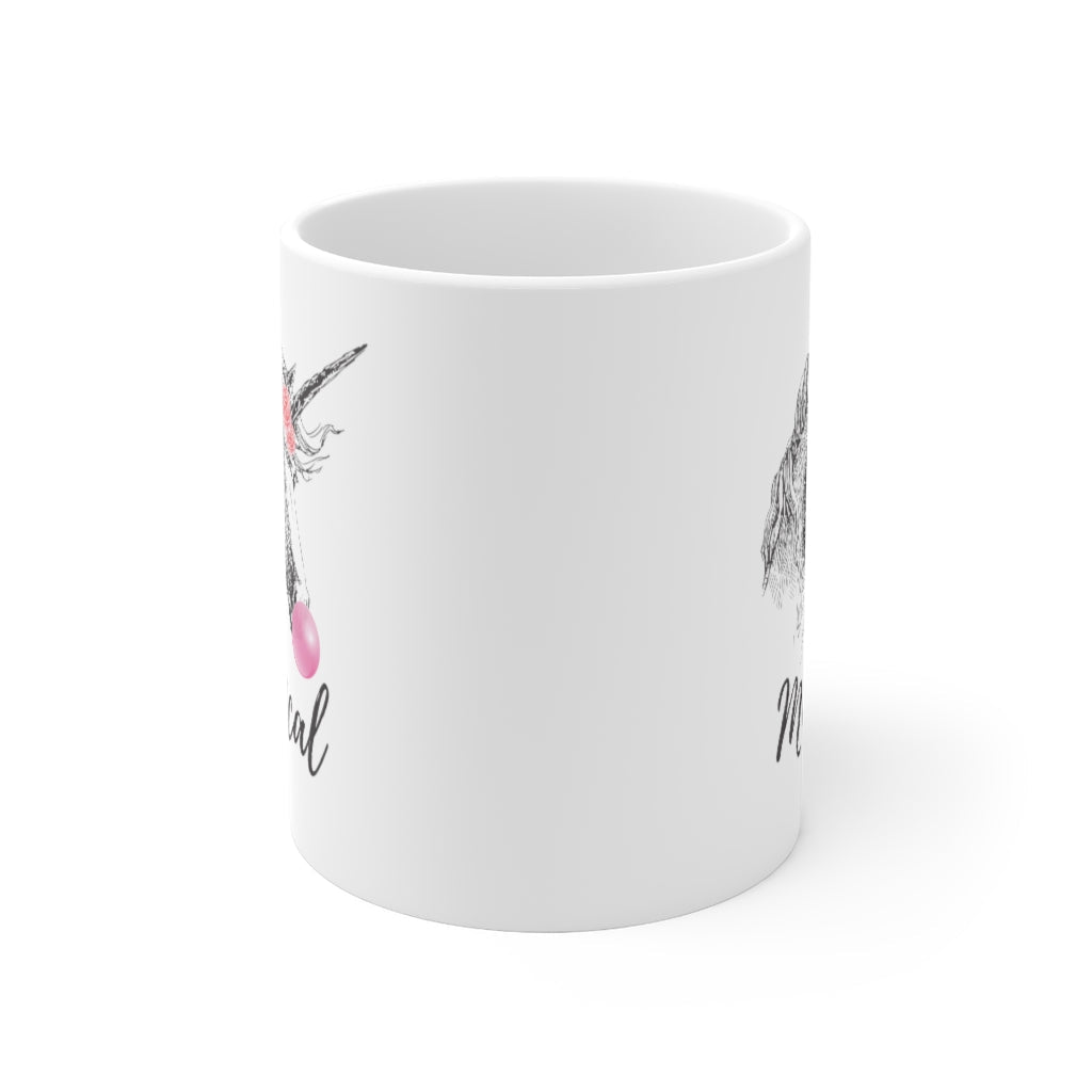 Magical Life Mug - Bubble Gum Flavor with Unicorn Design