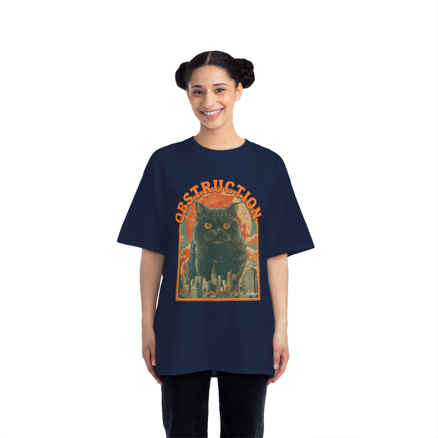 Obstructive Feline Vintage Tee