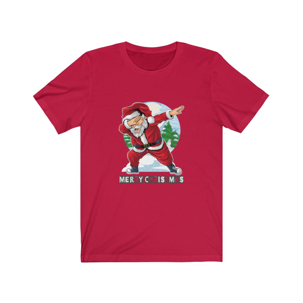 Dabbing Santa Men's Short Sleeve T-Shirt