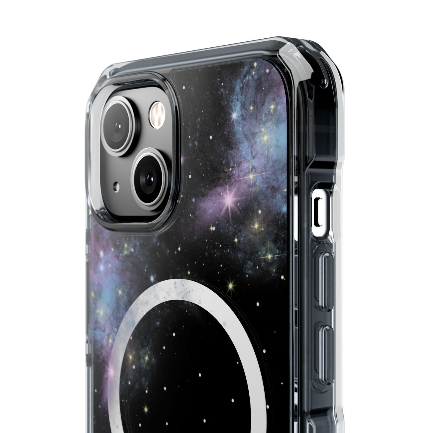 Pookie the Poodle in Space - Magnetic Clear Case for iPhone Models by Starry Fluff