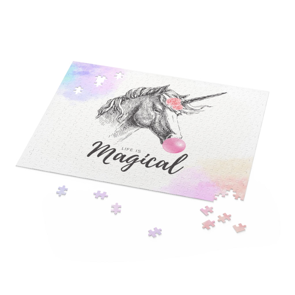 Magical Life of Unicorns: 500-Piece Jigsaw Puzzle