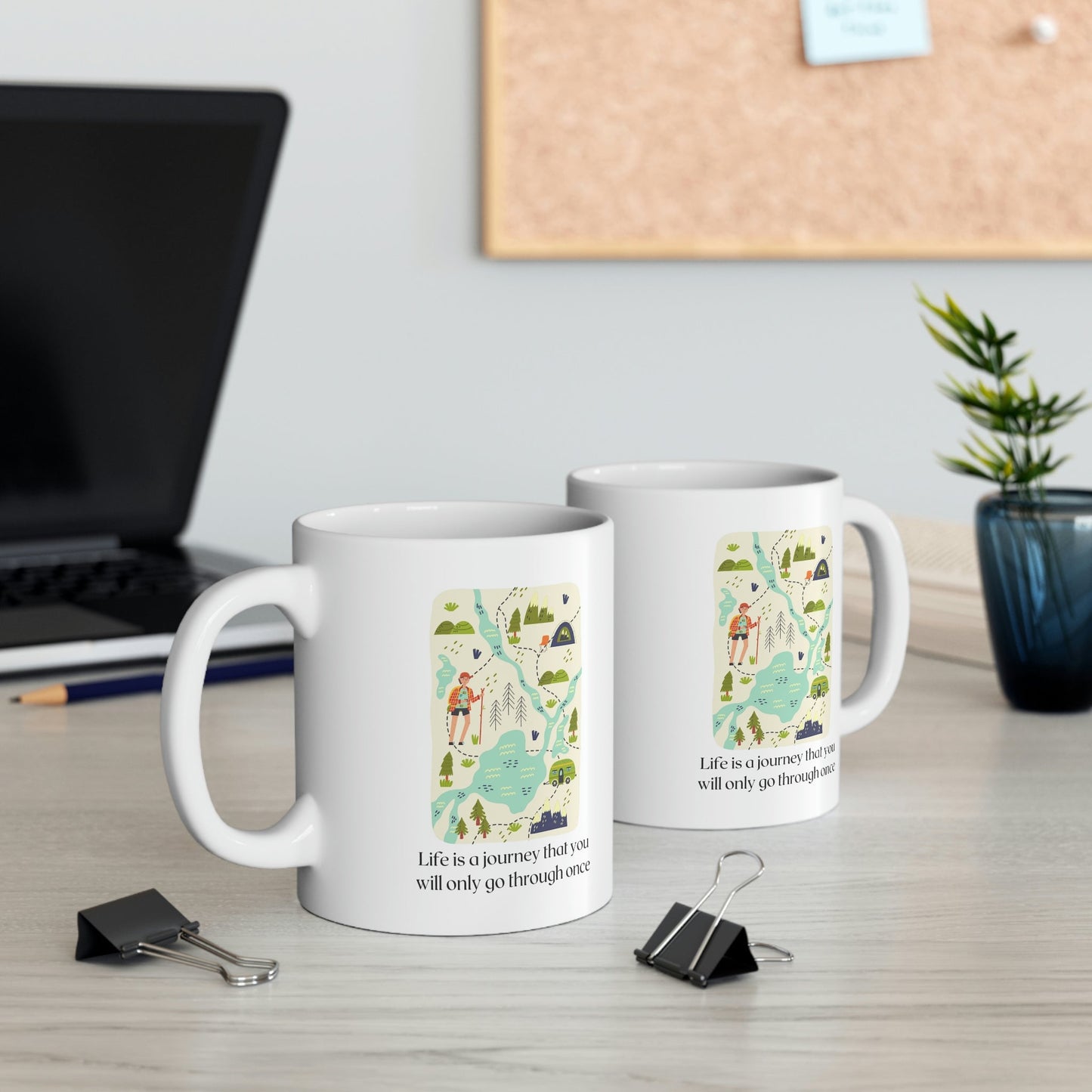 Life's Voyage Coffee and Tea Mug