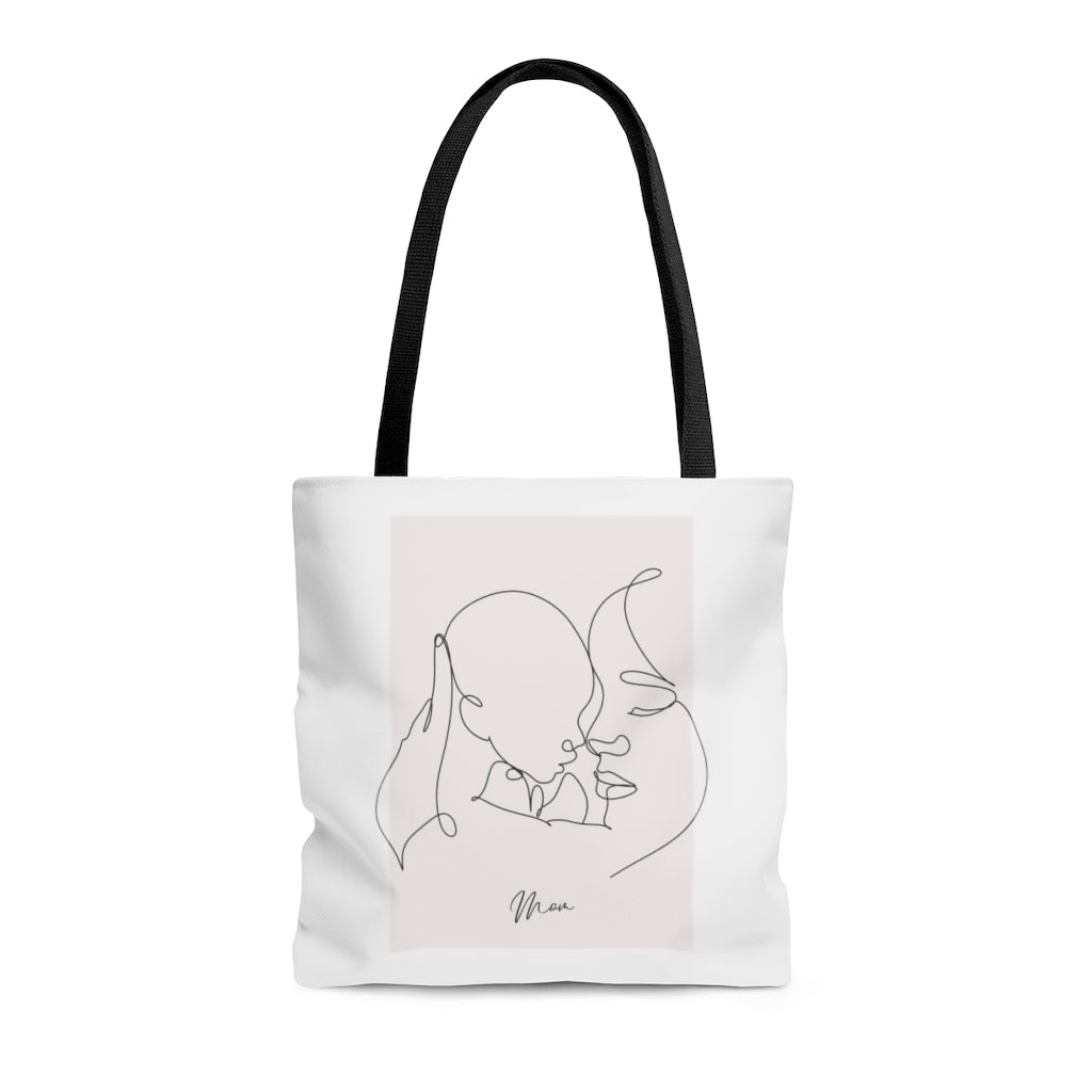 Medium Shopper Tote Bag for Mom and I