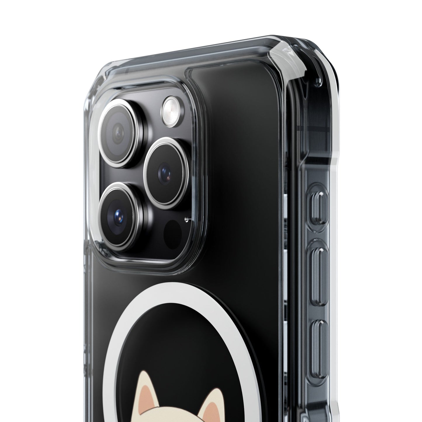 Chubby Cat Magnetic iPhone Case with Kawaii Design by Oneticase