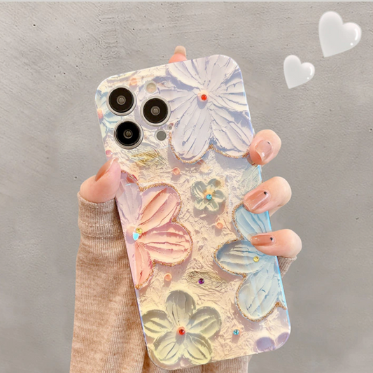 Blossom Design Case for iPhone with Nature Inspired Print