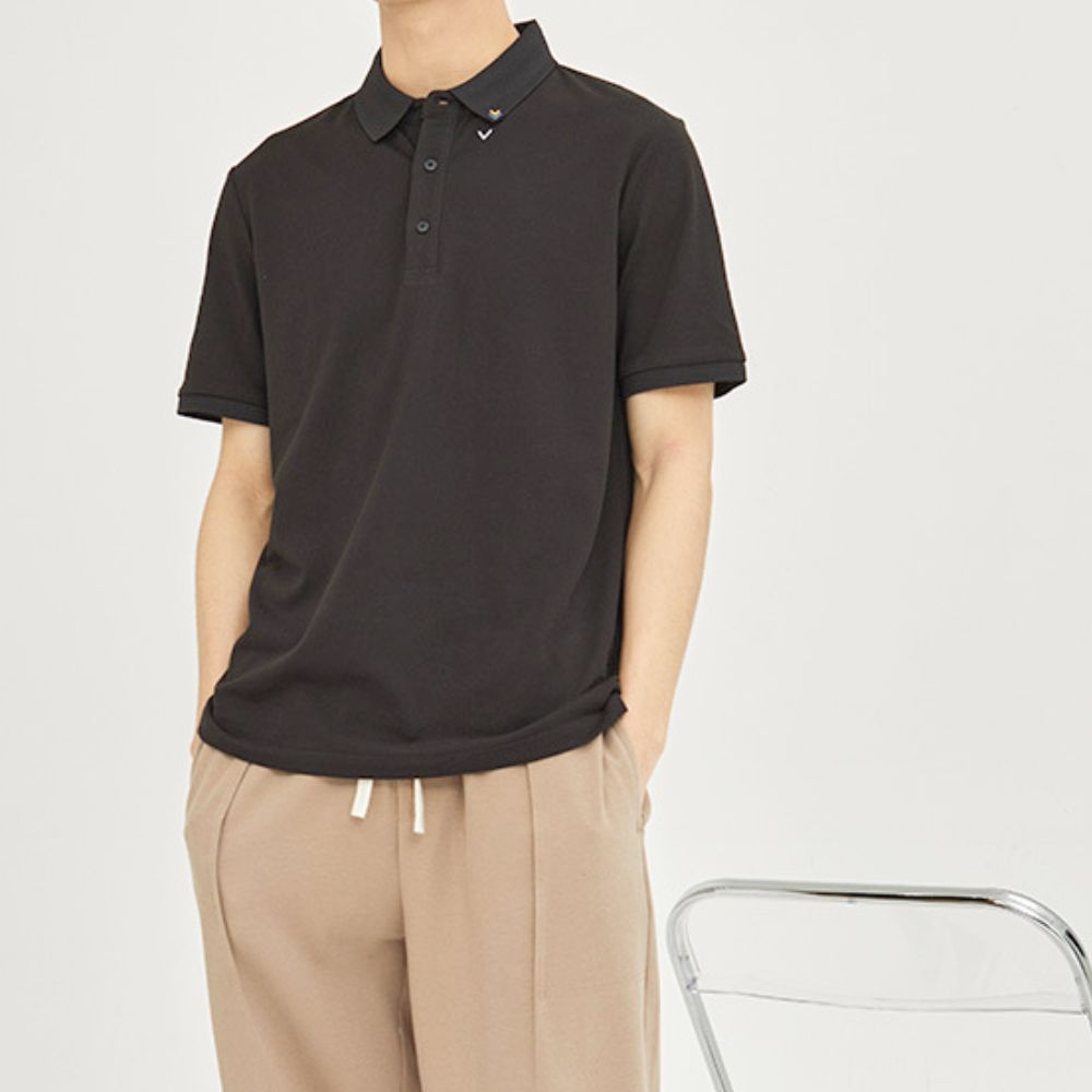 Arrow Pattern Men's Polo Shirt