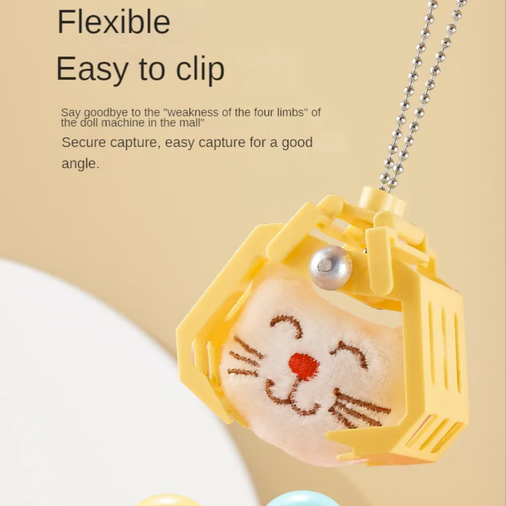 Compact Animated Entertainment Claw Game Device