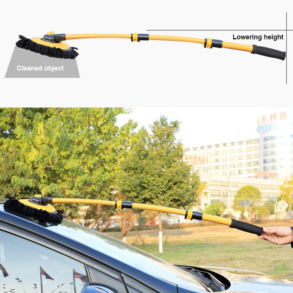 Expandable Microfiber Cleaning Set for Vehicle