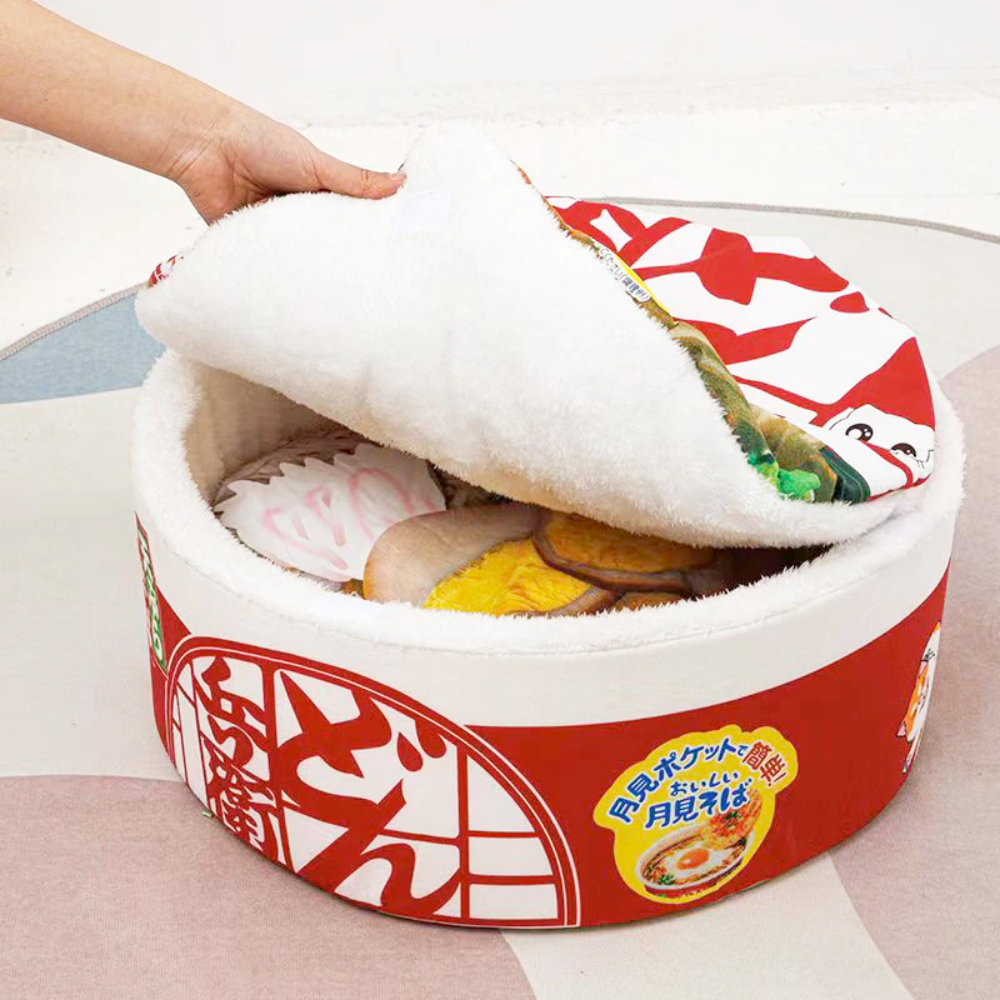 Medium Pet Ramen Pillow Bed