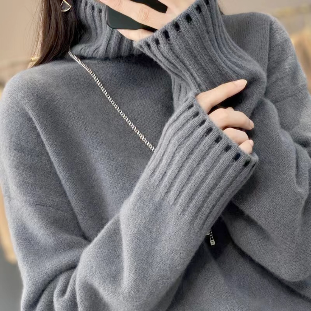 Women's Cozy Turtleneck Sweater