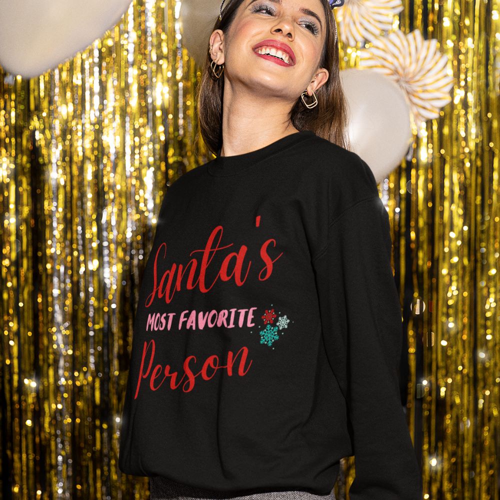 Women's Sweatshirt - Santa's Beloved Companion