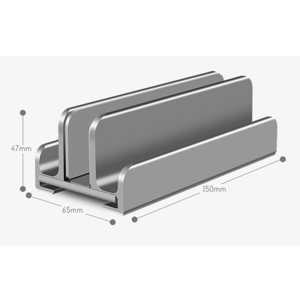 Two Slot Vertical Notebook Holder