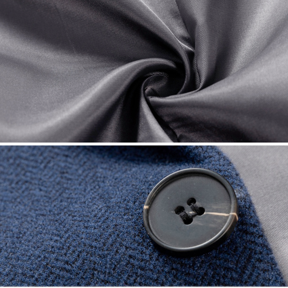 Classic Dual Button Men's Blazer