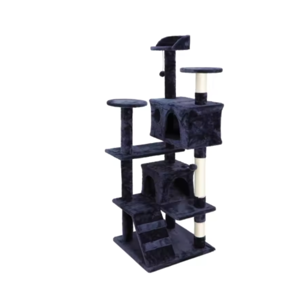Scratching Post Cat Tree with Climbing Steps