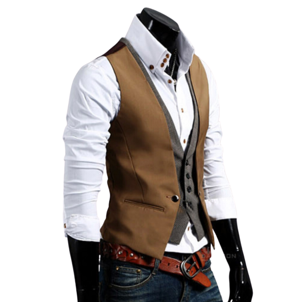 Double Layer Men's Vest
