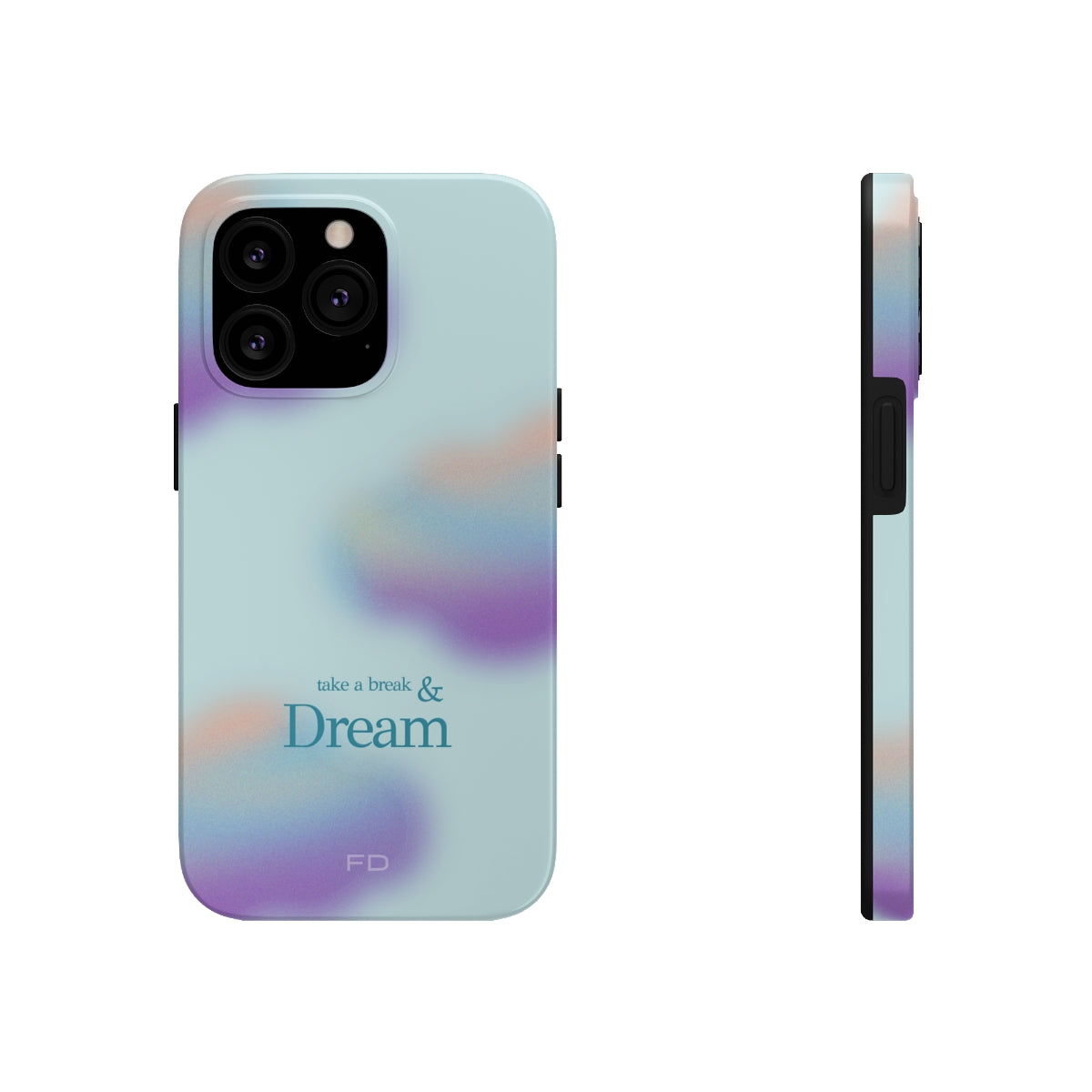 Dreamy Touch Case for iPhone with Wireless Charging: Take a Moment to Relax