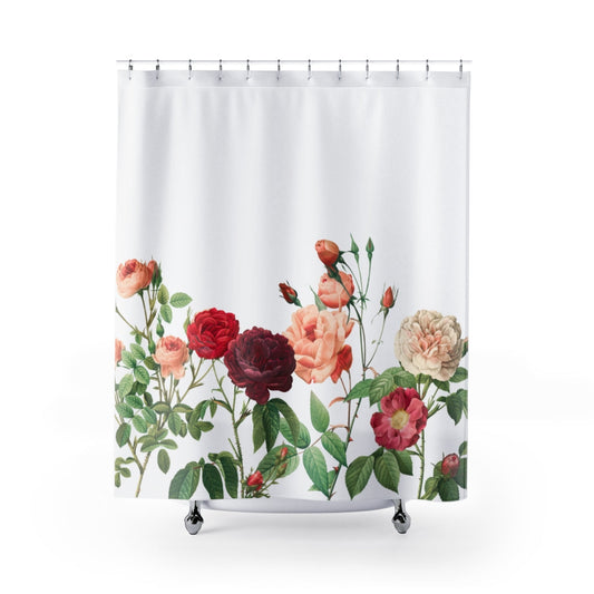 Decorate Your Home with Beautiful Rose Garden Shower Curtains