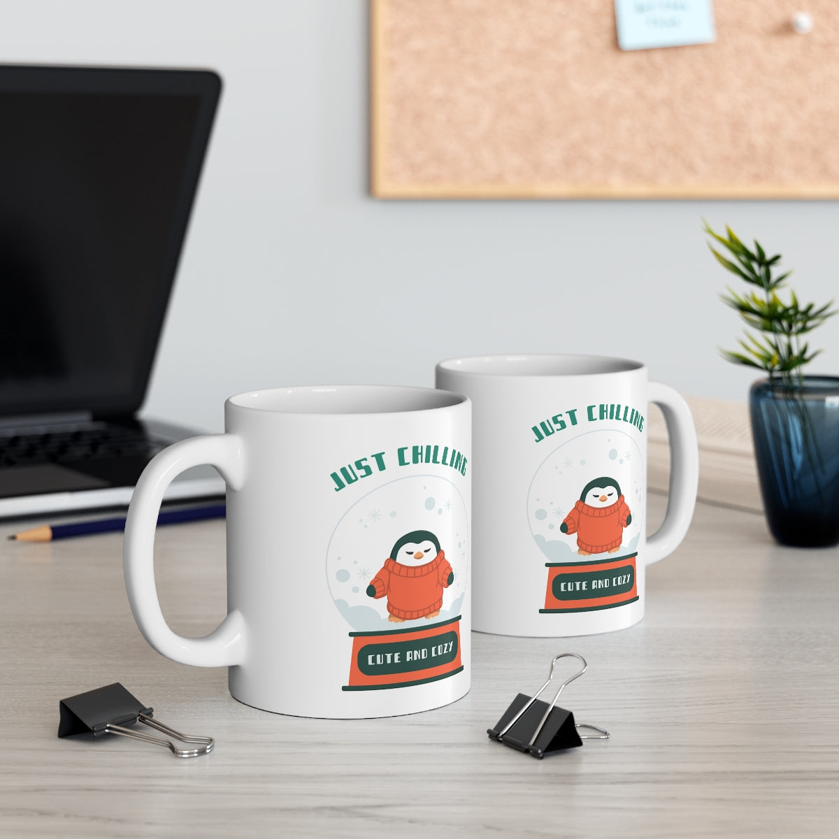Cute Penguin Chill Mug