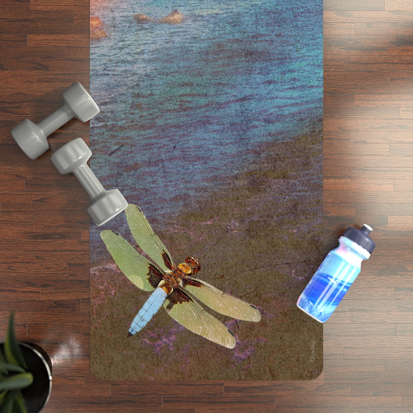 Proof of Retro Alien Encounters Yoga Mat