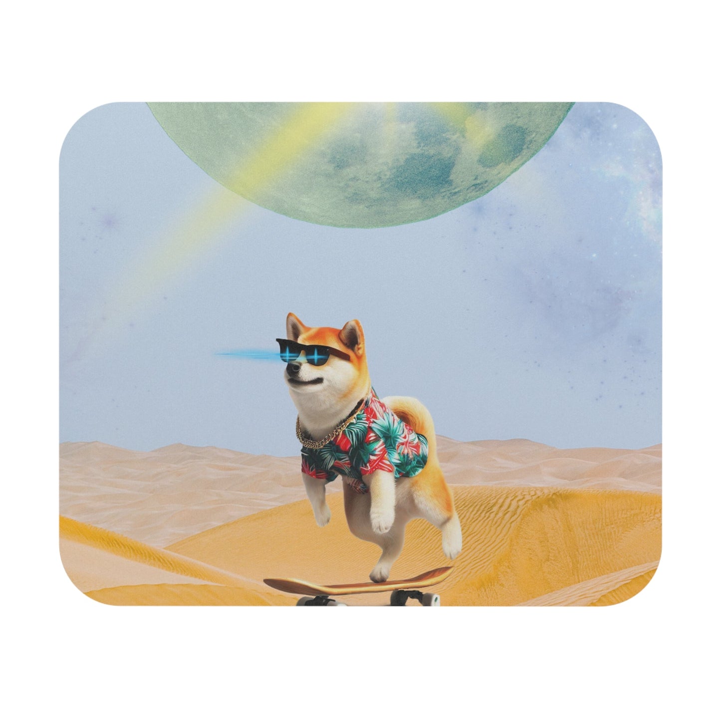 Galactic Shiba X Mouse Pad