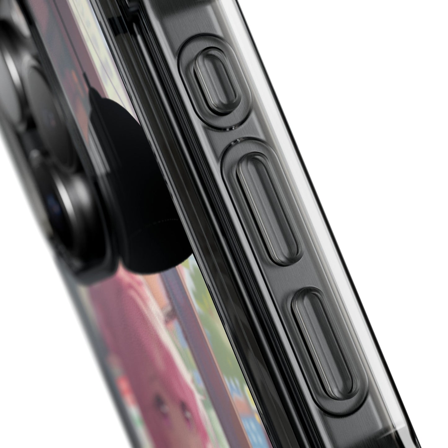 Chill Anime Girl Magnetic iPhone Case for Cafe Vibes