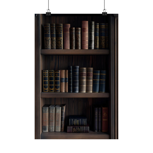 Decorative Poster for Book Lovers