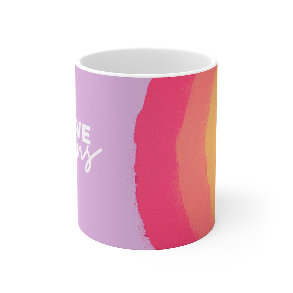 11oz Rainbow Love Wins Coffee Mug