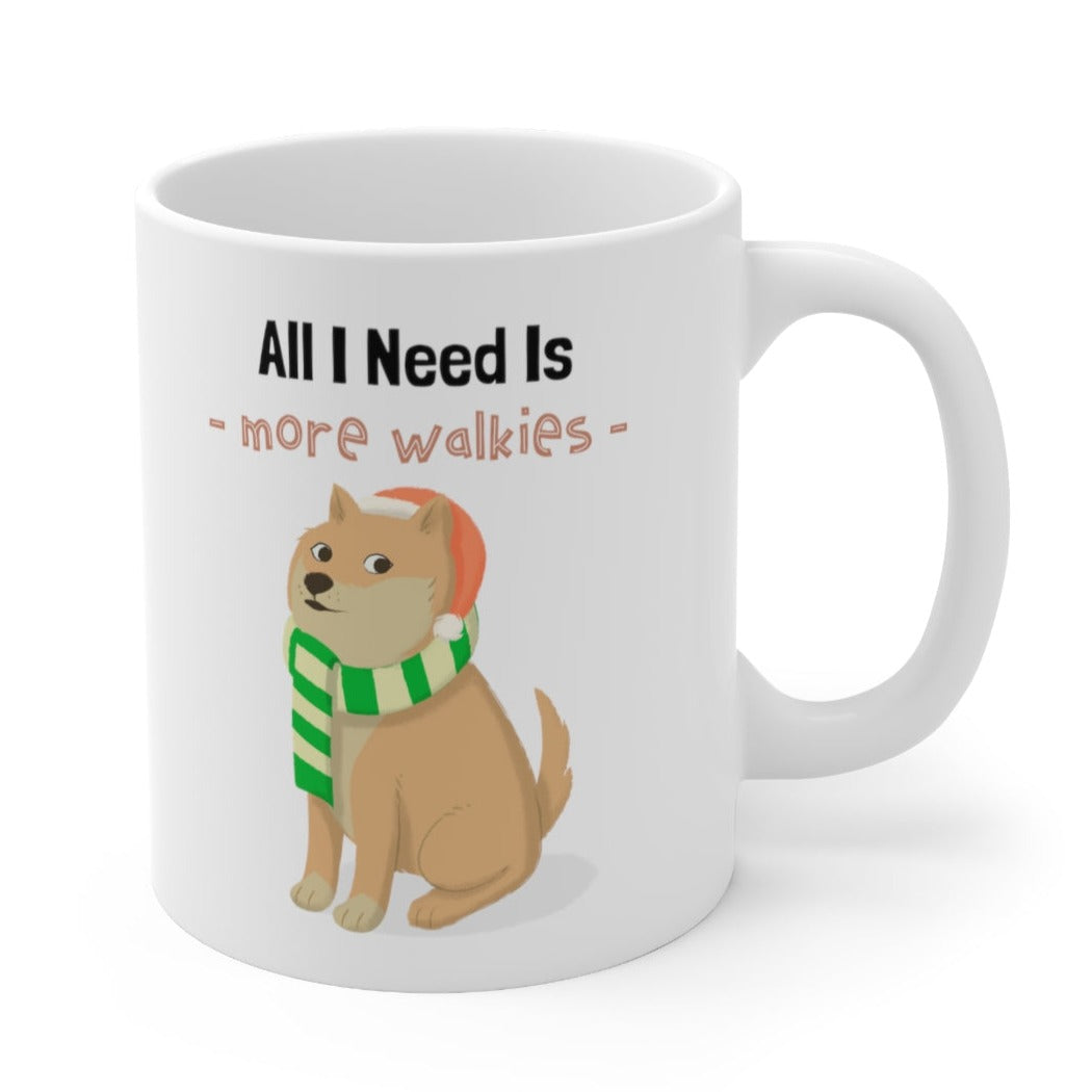 More Walkies Shiba Dog Mug: Embrace the Paw-some Journey!