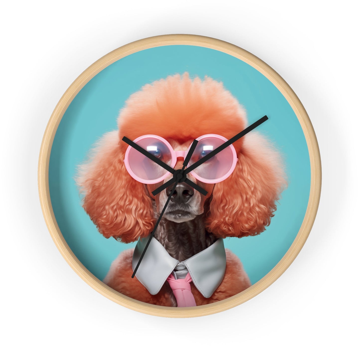 Cool Canine with Sunglasses Wall Timepiece