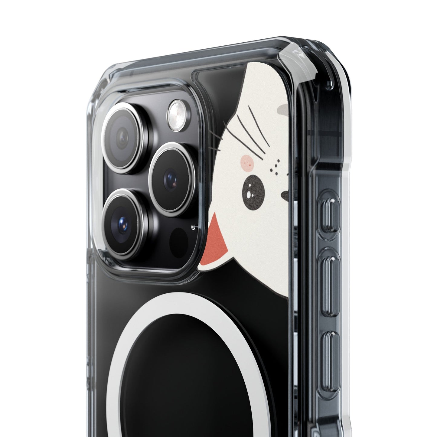 Oneticase Magnetic Case for iPhone with Cute Cat Close-Up Design