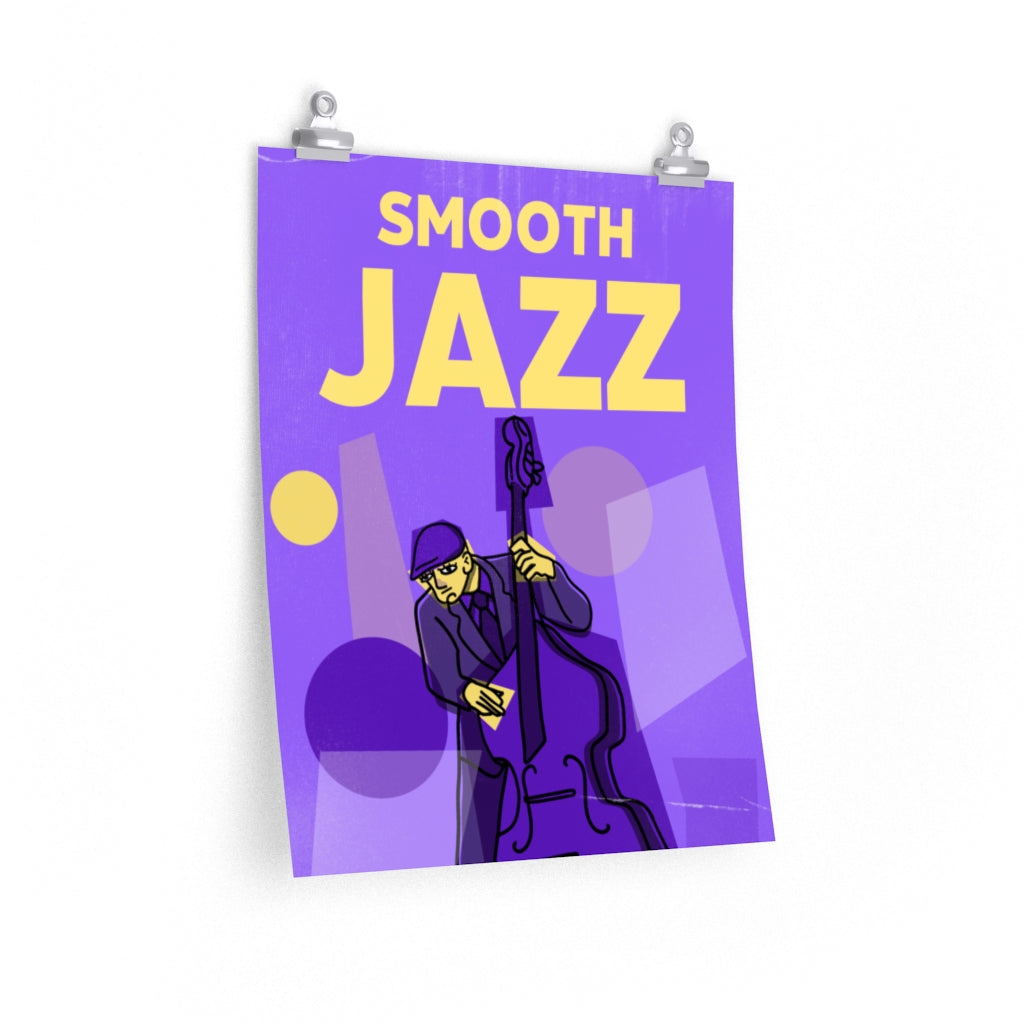 Vintage Jazz Poster - Smooth Jazz Edition